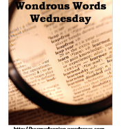 Wondrous Words Wednesday