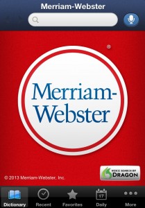 Merriam Webster App