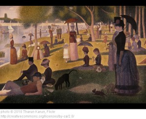 Seurat painting