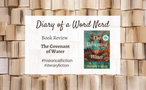 Book review graphic for The Covenant of Water