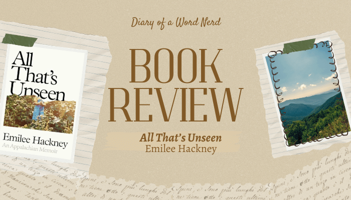 All That's Unseen book cover and review graphic